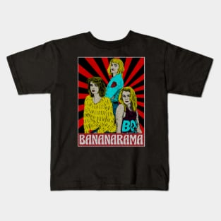 Bananaram 80s Pop Art Fan Art Kids T-Shirt